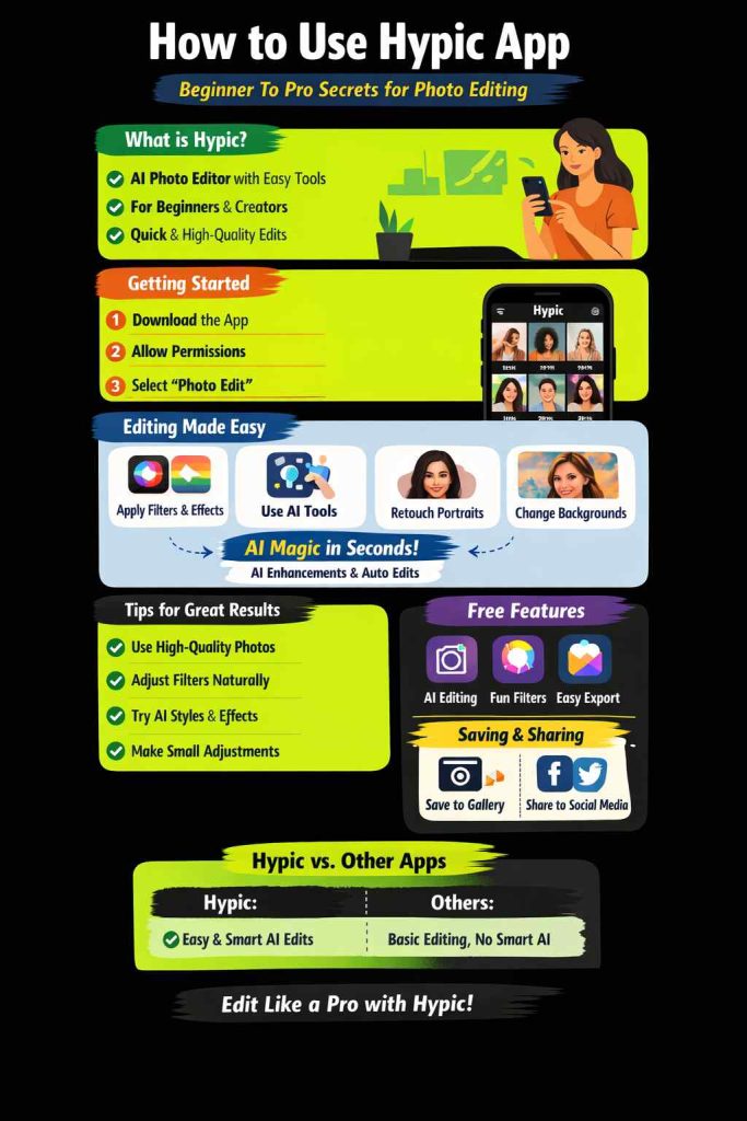 how to use hypic app