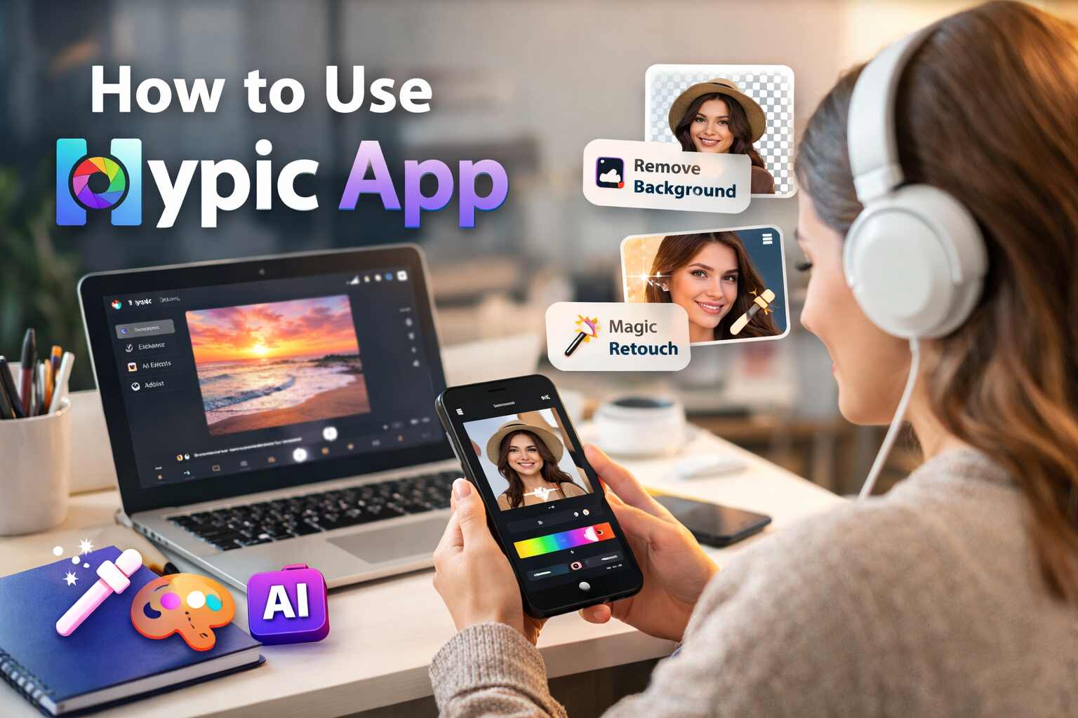 how to use hypic app