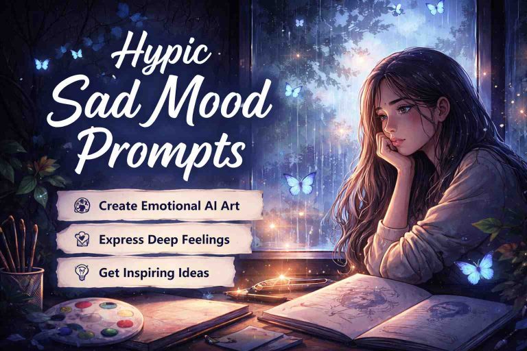 hypic sad mood prompts