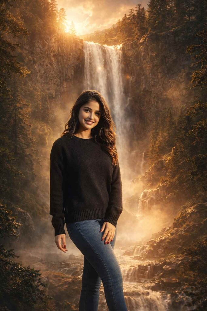 waterfall prompt